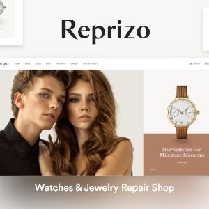 Reprizo - Jewelry & Watch Shop WordPress Theme