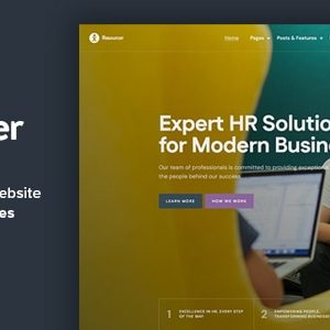 Resourcer - Human Resources WordPress Theme