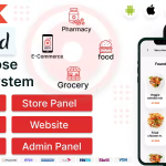 RestFood is a Completed Multivendor Food, eCommerce, Grocery, Parcel, Pharmacy with Admin & Website