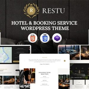 Restu - Hotel & Resort WordPress Theme