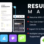 Resume CV Maker - Resume Builder - Professional CV Template Maker - CV Creator