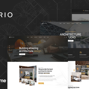 Retirio - Architecture and Interior WordPress Theme
