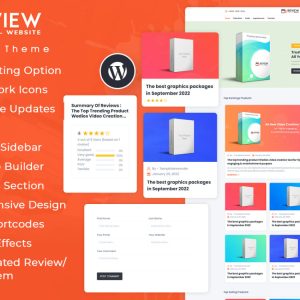 Reviews & Ratings WordPress Theme