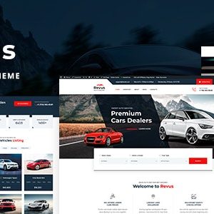 Revus - Automotive & Car Rental WordPress Theme
