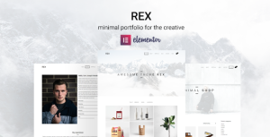 Rex minimal wordpress portfolio theme v401 gplpixel.png