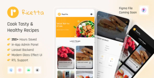 Ricetta flutter recipe app with laravel backend codermarket.png