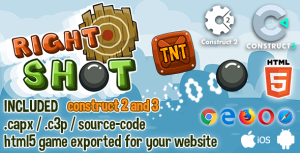 Right shot html5 game construct 2 3 source code gplpixel.png