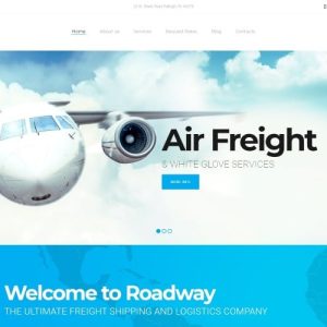 Roadway - Logistics & Transportation Services WordPress Theme