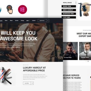 Rockstars - Luxury Salon & Barbershop WordPress Theme