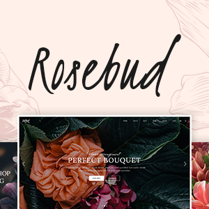 Rosebud - Flower Shop and Florist WordPress Theme