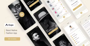 Rossi react native ecommerce template codermarket.png