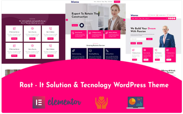 Rost - Technology & IT Solutions WordPress Theme - Image 1