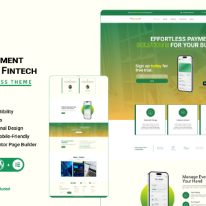 RotoMobi – Payment Gateway & Fintech App WordPress Theme