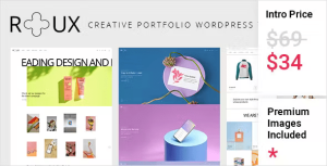 Roux creative portfolio wordpress theme gplpixel.png