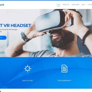 RufusVR - VR Startup Responsive WordPress Theme