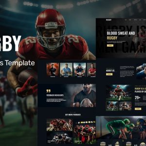 Ruggby - Rugby Club And Martial Arts WordPress Elementor Theme
