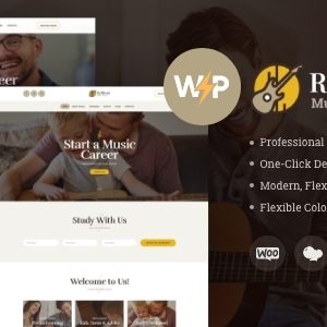 Rythmo | Arts & Music School WordPress Theme