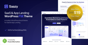 Saazy saas app landing page fse wordpress theme gplpixel.png