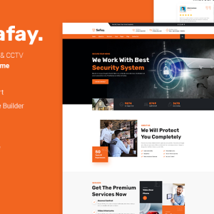 Safay - Security & CCTV WordPress Theme