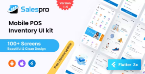 Salespro flutter pos inventory account ui kit codermarket.png