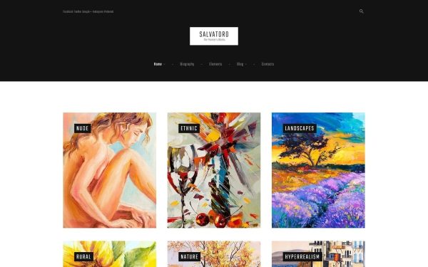 Salvatoro WordPress Theme - Image 1