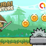 Samurai Adventure Run Game (Buildbox Template + Android Studio Project)