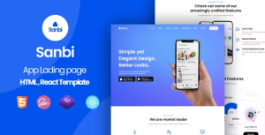 Sanbi app landing page wordpress theme v10 gplpixel.png