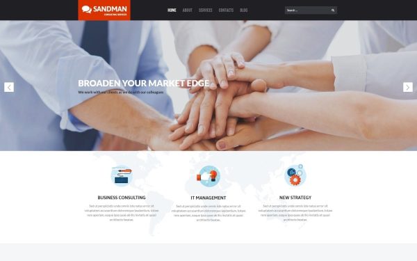 Sandman - Business Multipurpose Modern WordPress Elementor Theme - Image 1