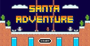 Santa adventure cross platform platformer game gplpixel.jpg