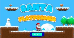 Santa platformer cross platform platformer game gplpixel.jpg