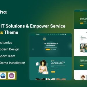 Santha – Business IT Solutions & Empower Service WordPress Theme