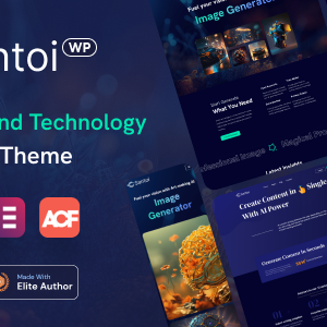 Santoi - AI Agency and Technology WordPress Theme