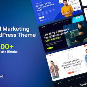 Sayan - SEO & Digital Marketing Agency WordPress Theme