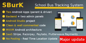 Sburk school bus tracker two android apps backend admin panels saas.png
