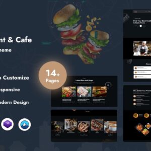 Scafe - Restaurant Or Cafe WordPress Theme