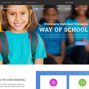 Scholary - Primary School WordPress Theme