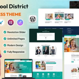 School District Elementor WordPress Theme
