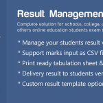 School Exam Result Management System