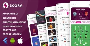 Scora sport application ui kit livescore livematches news videos .jpeg