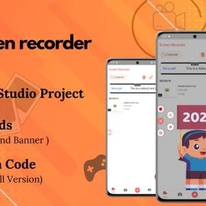 Screen Recorder - GM Screen Recorder - Screen Record, Capture Video App with Admob | Android (Java)