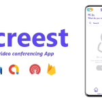 Screest - Video Meeting & Conference App - ADMOB, FIREBASE, ONESIGNAL