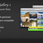 Scroller Gallery  - Recent Posts Teaser WordPress