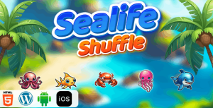 Sea life shuffle html5 construct3 game gplpixel.png