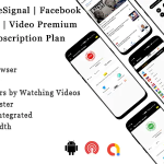 Secure VPN - OneSignal - Facebook Ads - Admob Ads - Video Premium Unlock - VPN Subscription Plan
