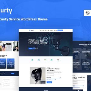 Securty - CCTV, IT and Security Service Responsive WordPress Theme