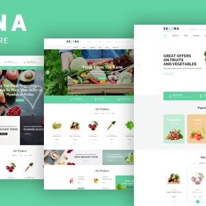Selena - Organic Responsive Prestashop Theme