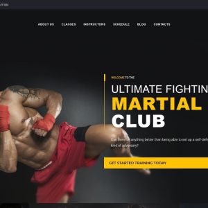 Sensei - Martial Arts WordPress Theme