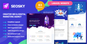 Seosky laravel seo digital marketing agency website script codermarket.png