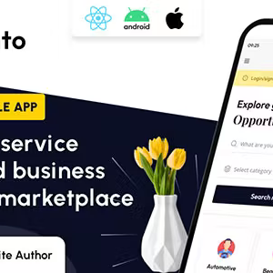 Servento - Service Finder React Native Mobile APP