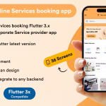Service4U - Online Services booking Flutter 3.x (Android, iOS) UI | Corporate Service provider app